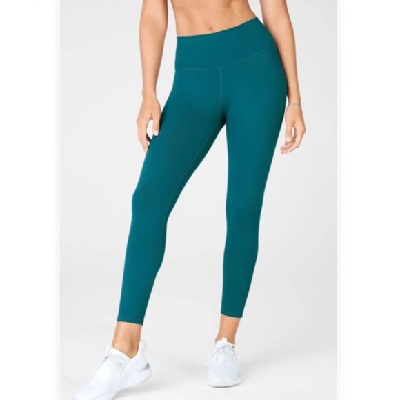 Fabletics Woman’s Powerhold Teal Leggings XS - Picture 9 of 9